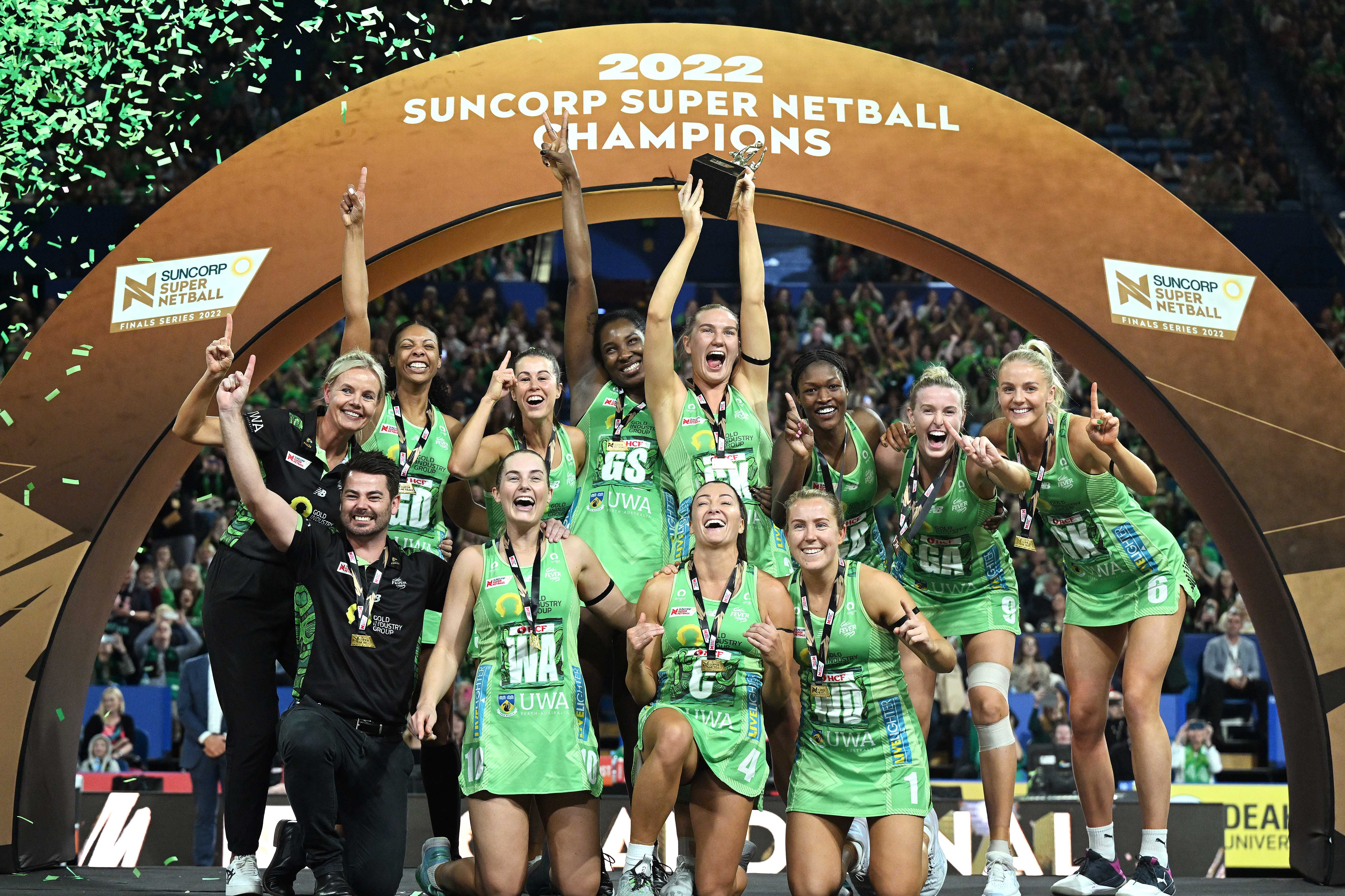 Fever crowned Team of the Year West Coast Fever